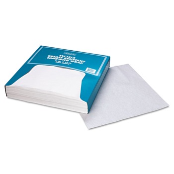 Bagcraft P057012 Grease-Resistant 12 in. x 12 in. Paper Wrap/Liner - White (1000/Box, 5 Boxes/Carton)