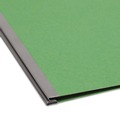 File Folders | Smead 14033 6-Section Pressboard Top Tab Classification Folders with 6 SafeSHIELD Fasteners - Letter Size/Green (10/Box) image number 2
