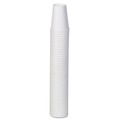  | Dixie 2342W 12 oz. Paper Hot Cups - White (50/Sleeve, 20 Sleeves/Carton) image number 1