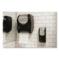 Paper Towel Holders | San Jamar T1370BKSS 16.75 in. x 10 in. x 12.5 in. Tear-N-Dry Touchless Roll Towel Dispenser - Black/Silver image number 4