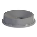 Trash & Waste Bins | Rubbermaid Commercial FG354300GRAY BRUTE 22-3/8 in. Round Funnel Top Receptacle - Gray image number 1