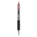 Pens | uni-ball 33952 Signo 207 0.7 mm Retractable Gel Pen - Red Ink/Smoke/Black/Red Barrel/Medium (1-Dozen) image number 1