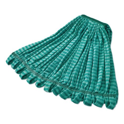 Mops | Rubbermaid Commercial FGT81306GR00 1 in. Headband Microfiber Tube Wet Mop - Green image number 0