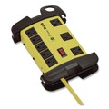 Surge Protectors | Tripp Lite TLM812SA 8 AC Outlets 12 ft. Cord 1500 J Protect It! Industrial Safety Surge Protector - Yellow/Black image number 2