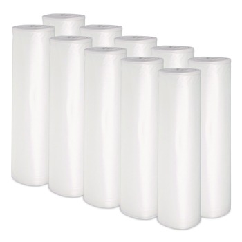 Boardwalk X7658XCKR01 38 in. x 58 in. 60 gal. 1.75 mil Low Density Can Liners - Clear (100/Carton)
