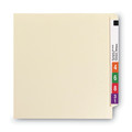 File Folders | Smead 37115 End Tab 11-pt Manila 2-Fastener Folders with Reinforced Straight Tabs - Legal Size/Manila Exterior (50/Box) image number 0