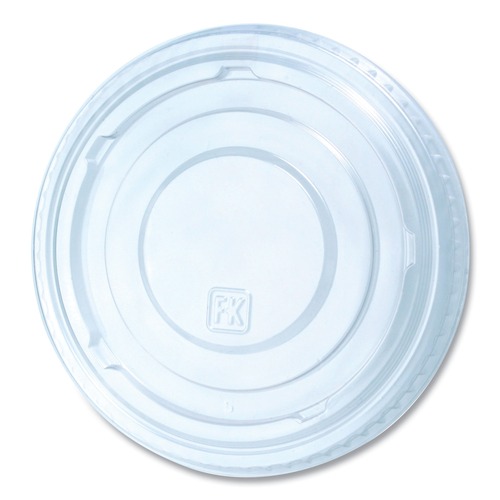 Cups and Lids | Fabri-Kal LKC1624F 16 oz to 24 oz Greenware Plastic Cold Drink Lids - Clear (1000/Carton) image number 0