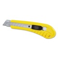Box Cutters & Utility Knives | Stanley 10-280 Standard Snap-Off Knife with 18 mm Blade and 6.75 in. Plastic Handle - Yellow image number 0