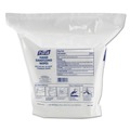 Hand Wipes | PURELL 9118-02 6 in. x 8 in. Fresh Citrus Scent Hand Sanitizing Wipes - White, (2/Carton) image number 0