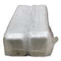 Food Trays, Containers, and Lids | GEN 20KWH 12 in. x 8.7 in. x 2.45 in. No. 20K Foam Meat Trays - White (125/Carton) image number 3