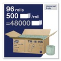 Toilet Paper | Tork TM1616S 2-Ply Septic Safe Universal Bath Tissue - White (96/Carton) image number 3