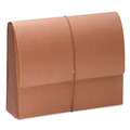 Just Launched | Smead 71164 5-1/4 in. Expanding Wallet Tuff Water-Resistant - Letter, Redrope/Manila image number 0