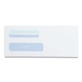 Envelopes & Mailers | Quality Park QUA24539 3.63 in. x 8.63 in. #8 5/8 Commercial Flap Redi-Seal Closure Double Window Redi-Seal Security-Tinted Envelope - White (500/Box) image number 5