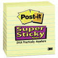 Notebooks & Pads | Post-it Notes Super Sticky 675-6SSCY 4 in. x 4 in. Note Ruled Pads in Canary Yellow (6/Pack) image number 0