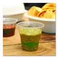 Cups and Lids | World Centric CP-CS-3 3 oz PLA Plastic Cold Cups - Clear (2500/Carton) image number 2