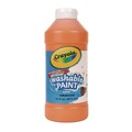 Arts & Crafts Supplies | Crayola 54-2016-036 16 oz. Bottle Washable Paint - Orange image number 2