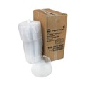Food Trays, Containers, and Lids | Pactiv Corp. YCI898010000 9.25 in. Diameter x 5 in. H Deep 8 in. Plastic Cake Container - Clear (100/Carton) image number 0