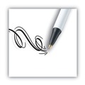 Pens | BIC CSM241-BK Clic Stic Medium 1 millimeter Retractable Ballpoint Pen - Black Ink/White Barrel (24/Pack) image number 4