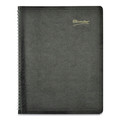 Notebooks & Pads | Brownline CB1262.BLK 11 in. x 8.5 in. 14-Month: Dec 2024 to Jan 2026 Essential Collection Ruled Monthly Planner - Black Cover image number 1