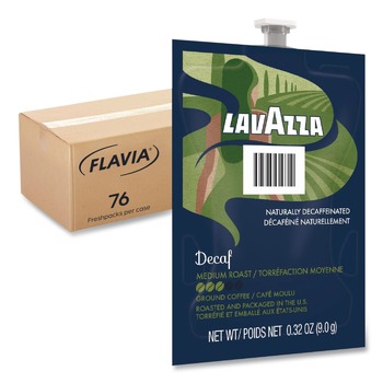FLAVIA 48747 Lavazza Decaffeinated Coffee Freshpack (76/Carton)