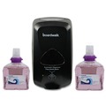 Soap Dispensers | Boardwalk 4220042500-BNDL 1200 mL 6 in. x 4.05 in. x 10.58 in. Touch-Free Foam Soap Dispenser and 1200 mL Cranberry Scent Lavender Foam Soap Refill Bundle (2 Refill/Carton) image number 0