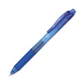 Pens | Pentel BLN105-C Fine 0.5 mm EnerGel-X Retractable Gel Pen - Blue Ink, Translucent Blue/Blue Barrel (1-Dozen) image number 4
