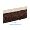 Labor Day Sale | Boardwalk BWK3110 10 in. Brush 2 in. Brown Palmyra Bristles Deck Brush Head image number 4