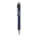 Pens | uni-ball 62152 Jetstream 0.7 mm Retractable Hybrid Gel Pen - Black Ink/Blue/Silver Barrel/Fine (1-Dozen) image number 2