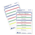 Labels | Avery 05215 0.69 in. x 3.44 in. Permanent File Labels - White (252/Pack) image number 1