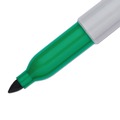 Permanent Markers | Sharpie 30004 Fine Bullet Tip Permanent Marker - Green (1-Dozen) image number 4