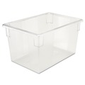 Just Launched | Rubbermaid Commercial FG330100CLR 21.5 Gallon 26 in. x 18 in. x 15 in. Food/Tote Boxes - Clear image number 1
