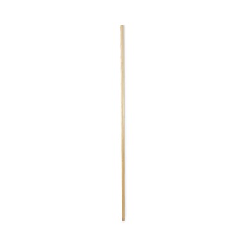 Boardwalk BWK122 0.94 in. x 60 in. Threaded End Lacquered Wood Broom Handle - Natural