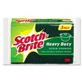 Sponges & Scrubbers | Scotch-Brite HD-3 Scotch-Brite 4.5 in. x 2.7 in. 0.6 in. Thick Heavy-Duty Scrub Sponge - Yellow/Green (3/Pack) image number 0
