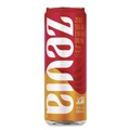 Beverages & Drink Mixes | Zevia 01951-12 12 oz Can Mango Ginger Zero Sugar Naturally Sweetened Energy Drink (12/Carton) image number 1