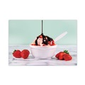 Just Launched | Dart 8B20 8 oz Round Foam Bowls - White (50/Pack, 20 Packs/Carton) image number 4