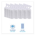  | Boardwalk BWKDEERHLIDW Deerfield Plastic Lids for 10 - 16 oz. Hot Cups - White (1000/Carton) image number 2