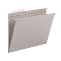File Folders | Smead 64092 Letter Size 1/3-Cut Tabs TUFF Hanging Folders with Easy Slide Tab - Steel Gray (18/Box) image number 0