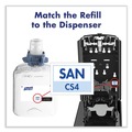 Hand Sanitizers | PURELL 5124-01 CS4 4.88 in. x 8.19 in. x 11.38 in. 1,200 mL Hand Sanitizer Dispenser - Graphite (1/Carton) image number 5
