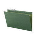 File Folders | Smead 64136 Legal Size 1/3-Cut Tabs TUFF Hanging Folders with Easy Slide Tab - Standard Green (20/Box) image number 3