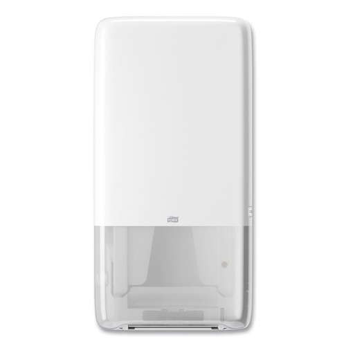Paper Towel Holders | Tork 552520 14.57 in. x 3.98 in. x 28.74 in. PeakServe Continuous Hand Towel Dispenser - White image number 0