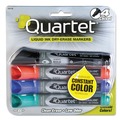 Washable Markers | Quartet 5001MA Broad Chisel Tip EnduraGlide Dry Erase Marker - Assorted (4/Set) image number 0