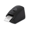 Label Makers | Brother QL600 QL-600 5.1 in. x 8.8 in. x 6.1 in. 44 Labels/Min Print Speed Economic Desktop Label Printer image number 0