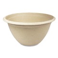 Bowls and Plates | World Centric BB-SC-12N-LFP 4.5 in. Diameter x 2.5 in. H 12 oz. Paper Fiber Bowls - Natural (500/Carton) image number 0