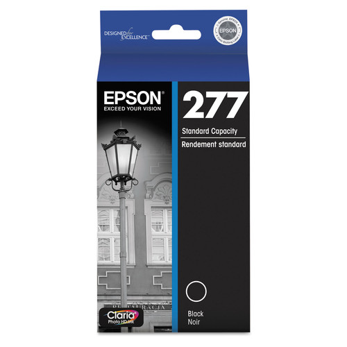 Ink & Toner | Epson T277120-S T277120-S Claria (277) 240 Page-Yield Ink Cartridge - Black image number 0