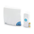 Office Electronics & Batteries | Tatco 57910 Battery Operated 1.38 in. x 0.75 in. x 3.5 in. Wireless Doorbell - Bone image number 3