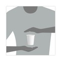  | SOLO 370W-2050 10 oz. Single-Sided Poly Paper Hot Cups - White (1000/Carton) image number 4