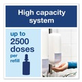 Hand Soaps | Tork 571501 4.45 in. x 4.13 in. x 11.26 in. 1-Liter Foam Skincare Manual Dispenser - White (4/Carton) image number 6