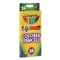 Pencils | Crayola 684024 3.3 millimeter 2B Long-Length Colored Pencil - Assorted Lead and Barrel Colors (1-Set) image number 4