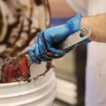 Disposable Gloves | Ammex IVBPF42100 3 mil Small Powder-Free Industrial Vinyl Gloves - Blue (1000/Carton) image number 5