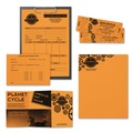 Copy & Printer Paper | Astrobrights 22653 24 lbs. Bond Weight 11 in. x 17 in. Color Paper - Cosmic Orange (1-Ream) image number 2